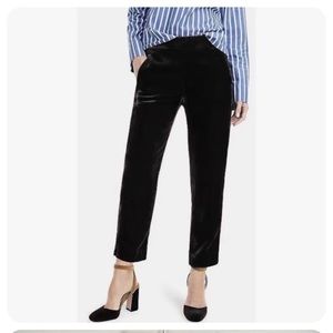 J.Crew Mercantile Drapey Luxe Navy Velvet Pants